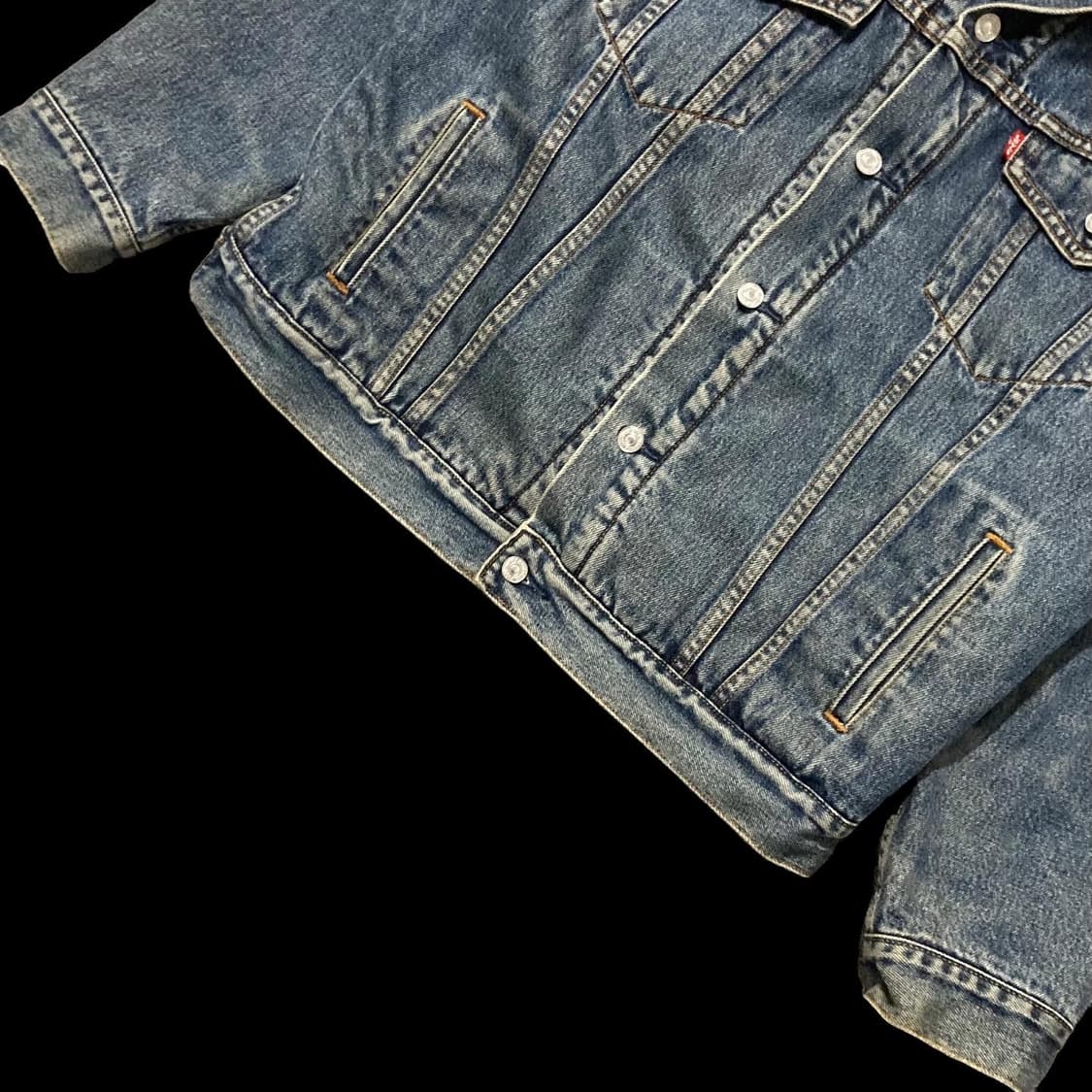 LEVI'S 리바이스 양털 헤비 트러커 자켓 상품이미지4