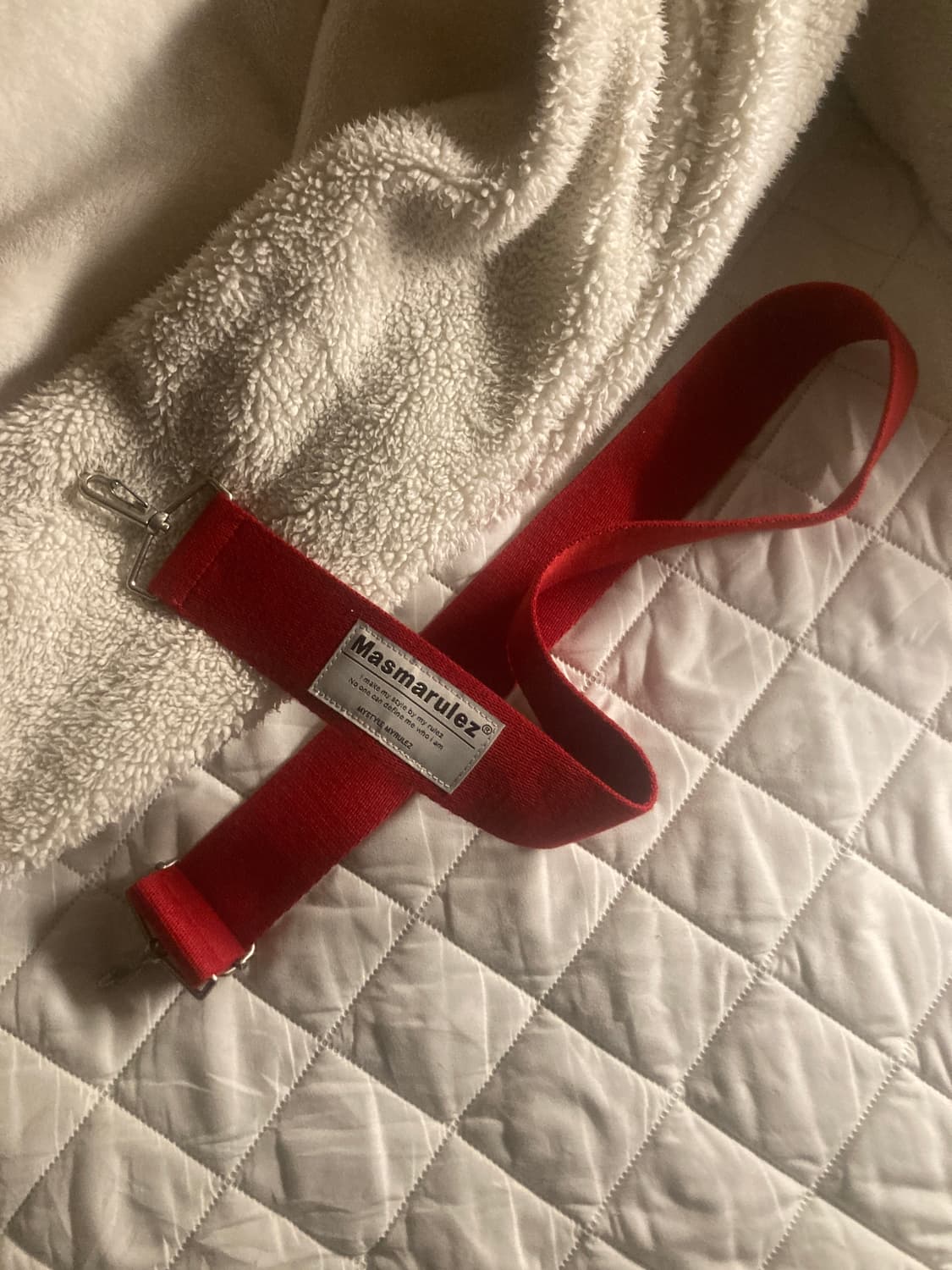 마스마룰즈 가방끈 레드 상품이미지1