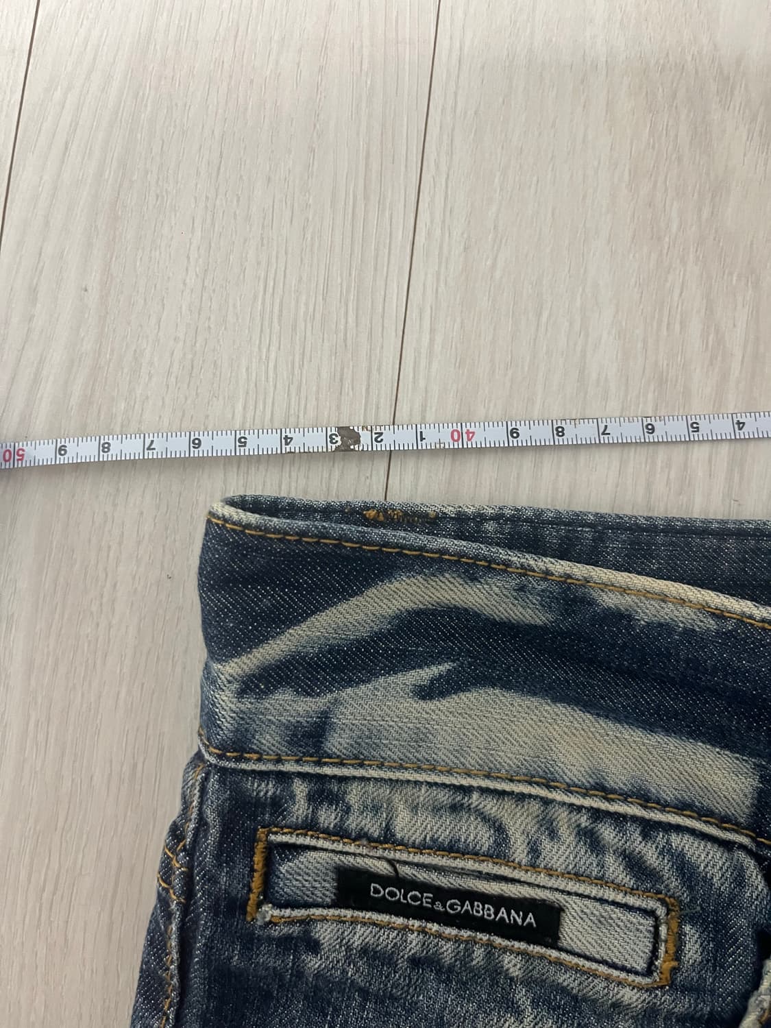 돌체앤가바나 14클래식 플레이트 데님 50 (32-34) 상품이미지10