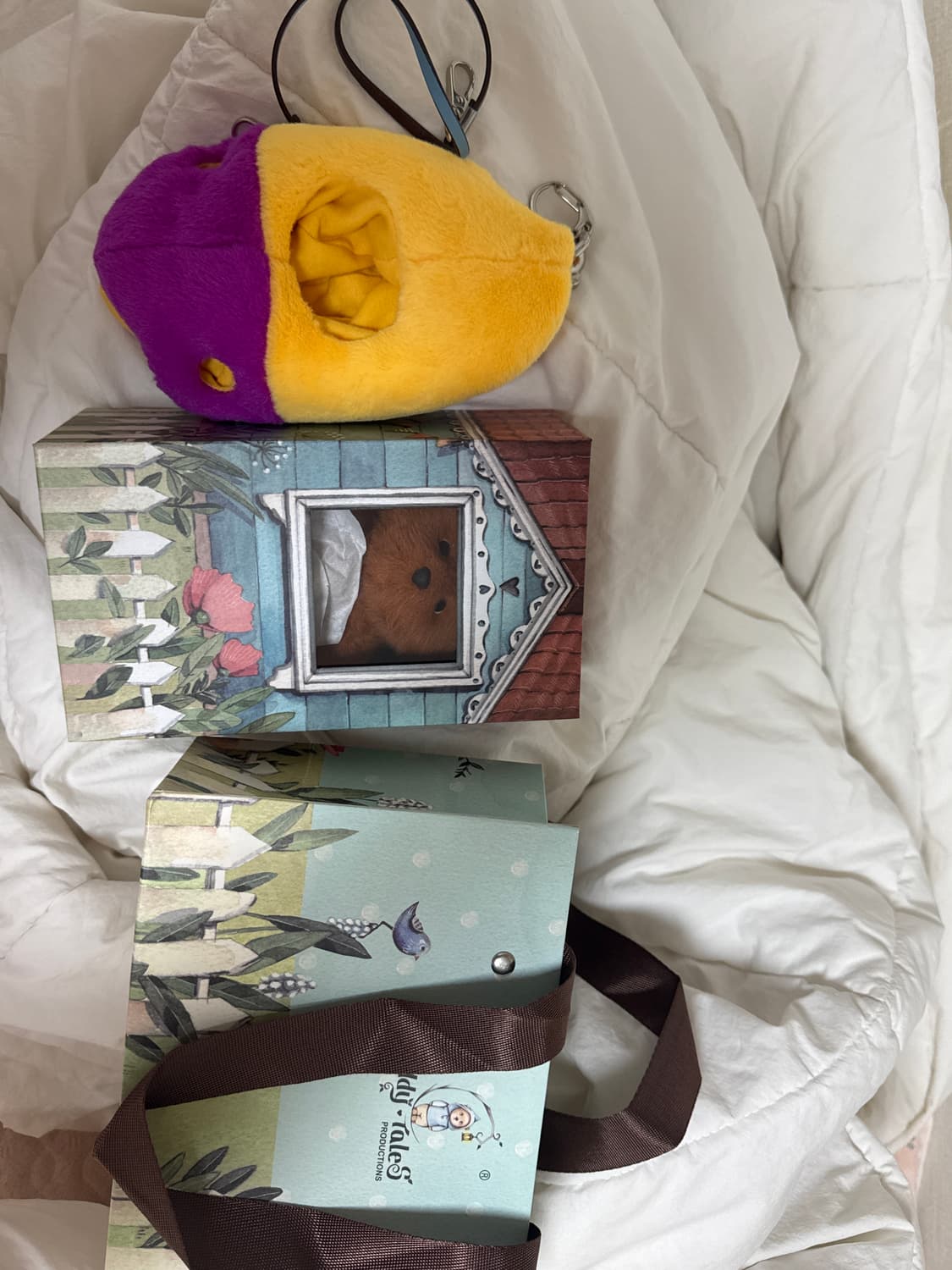 테디테일즈 포켓플라워 우드브라운 베어 팝니다 상품이미지6