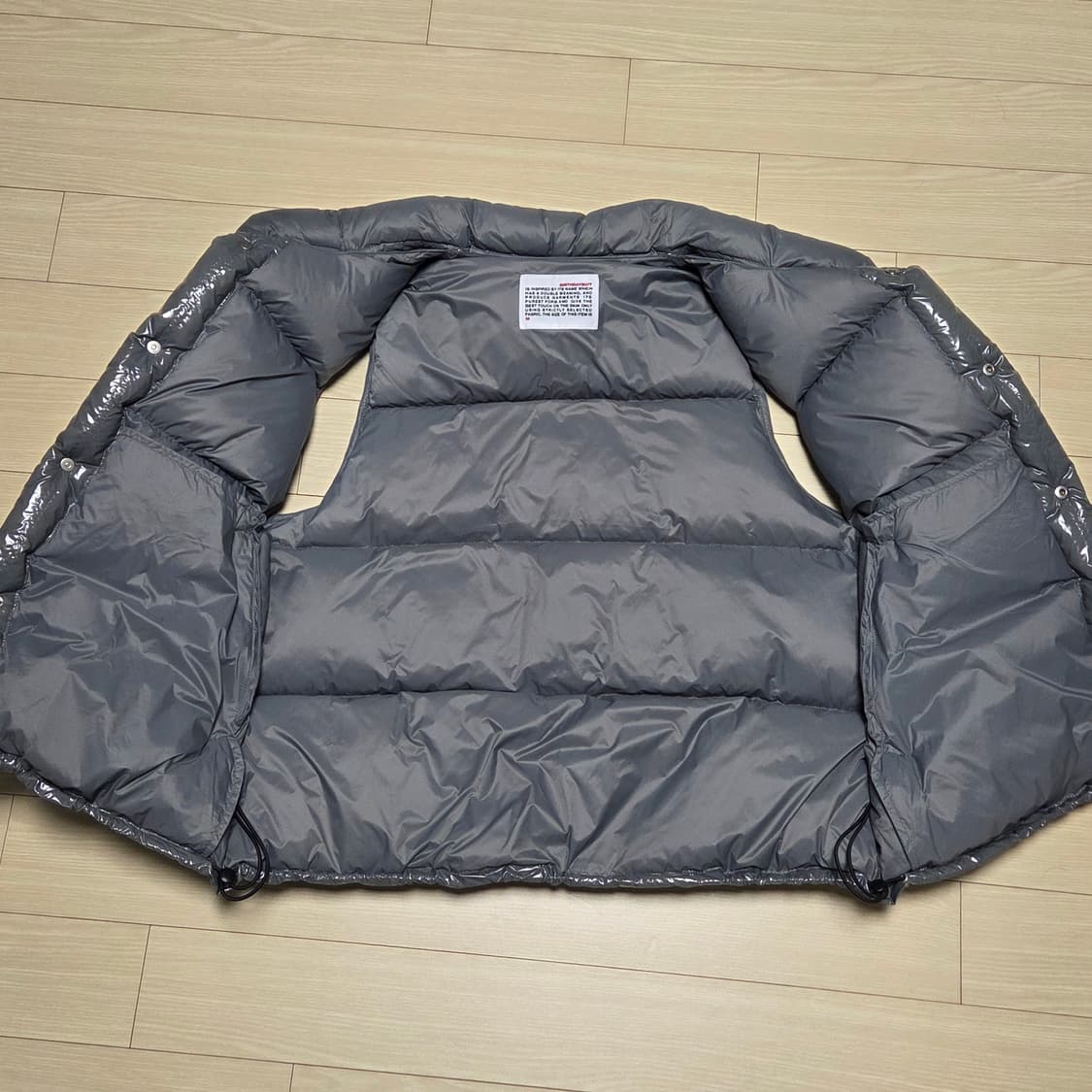 [M] 벌스데이수트 패딩 조끼 상품이미지3