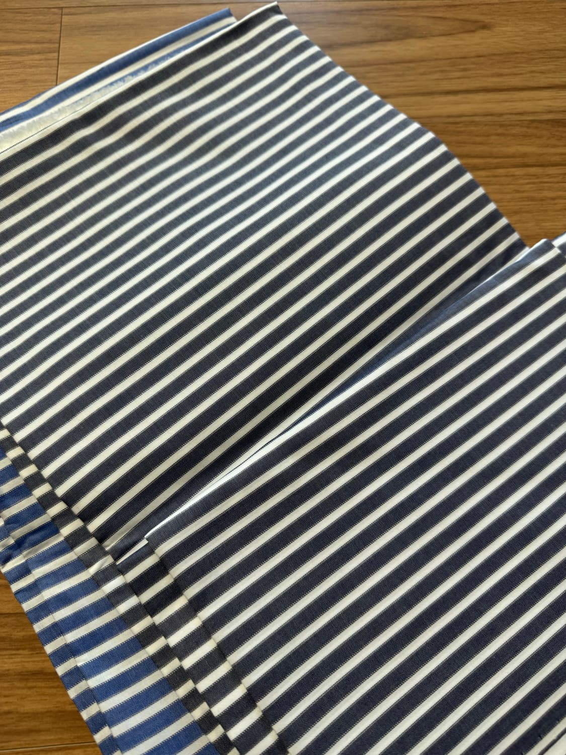 미사용 이탈리아 수입 셔츠원단 2매분량 상품이미지3