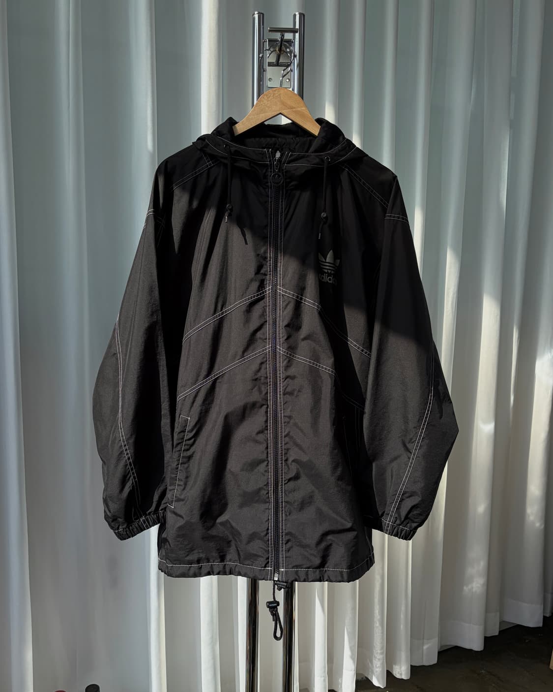 [XL]아디다스 00s 올드스쿨 후드 바람막이 자켓 상품이미지4