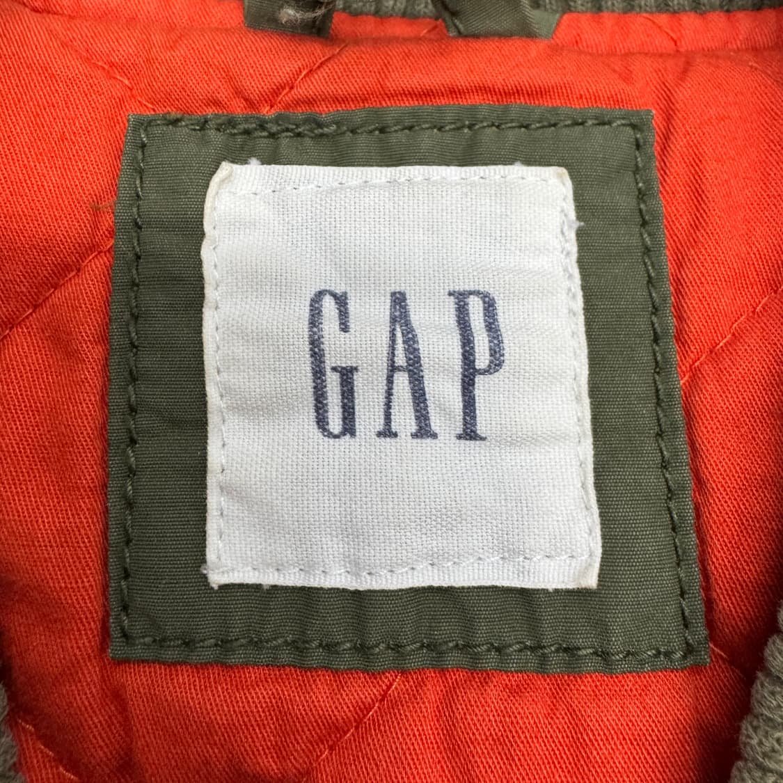 갭 MA-1 카키 항공 점퍼 자켓 상품이미지5