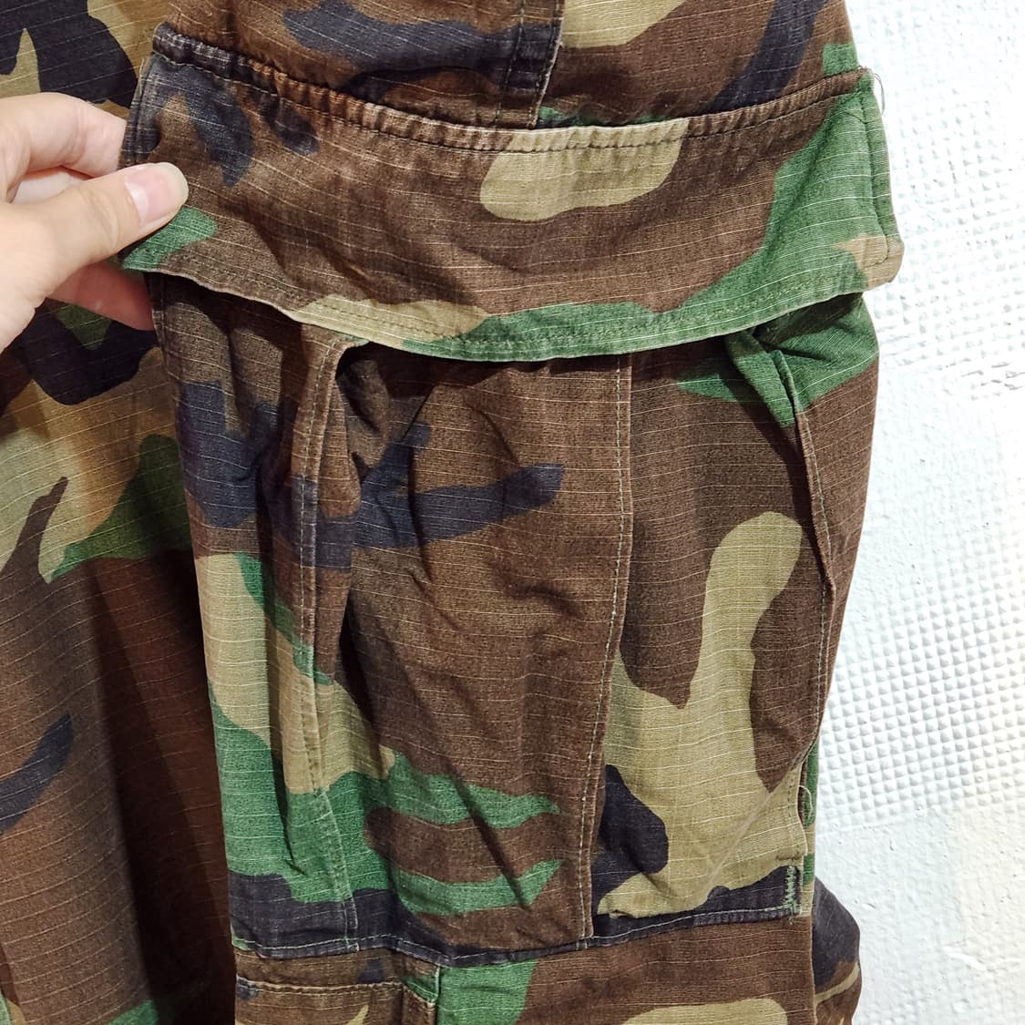 밀리터리 카모플라쥬 코튼 팬츠 상품이미지6
