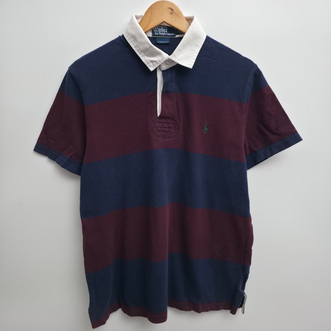 [L] 폴로 랄프로렌 스트라이프 반팔 럭비티 상품이미지1