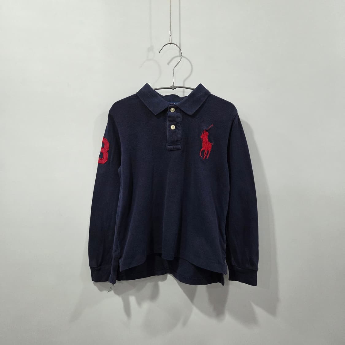 폴로랄프로렌 키즈 피케 빅포니 카라 롱슬리브 5 상품이미지1