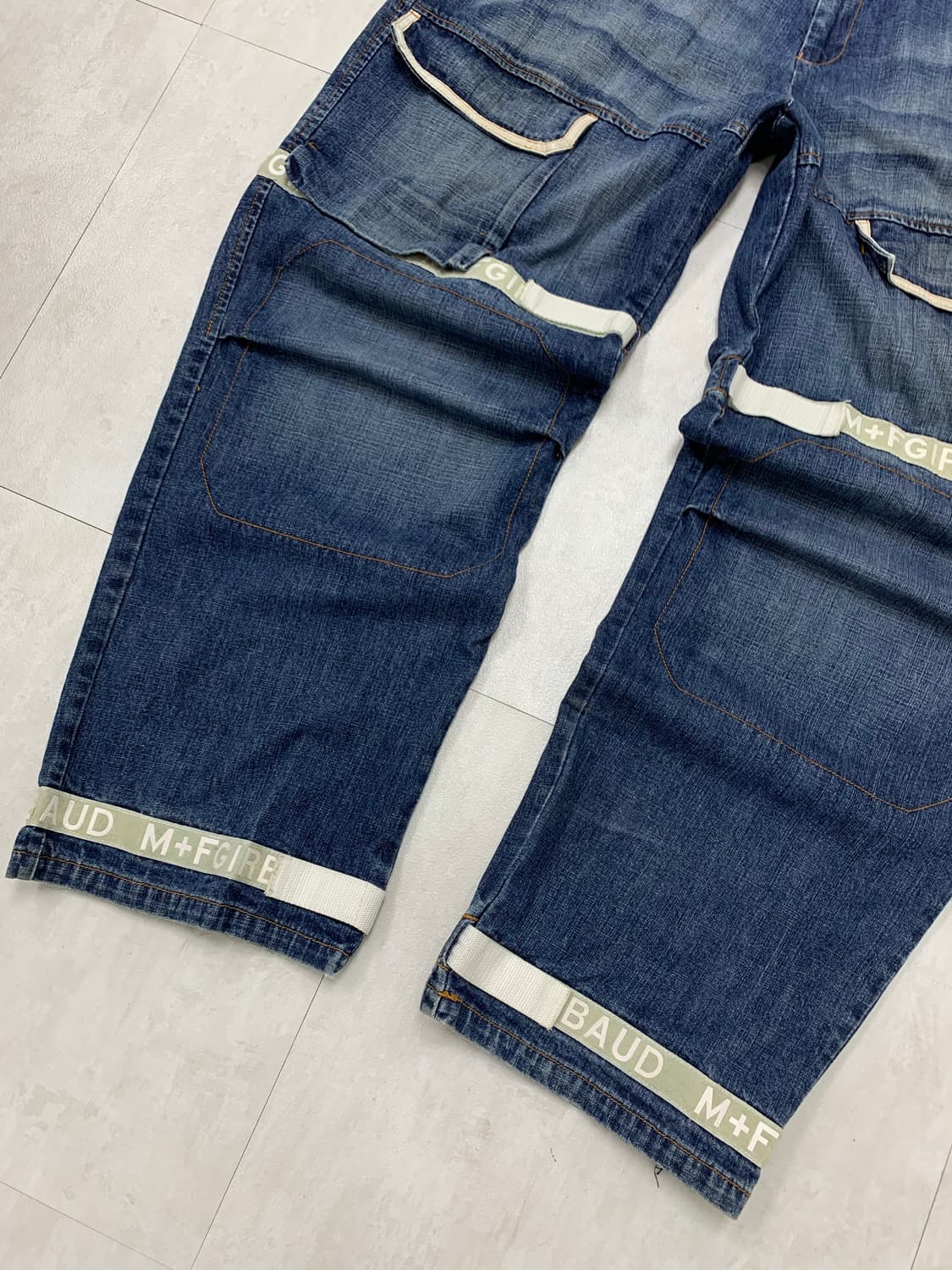 마리떼 데님 와이드 팬츠 #187 상품이미지3