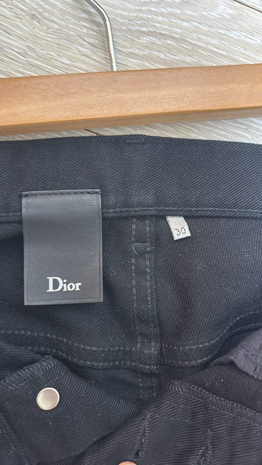 디올옴므 토루카메이 패치 데님진 30사이즈 상품이미지3