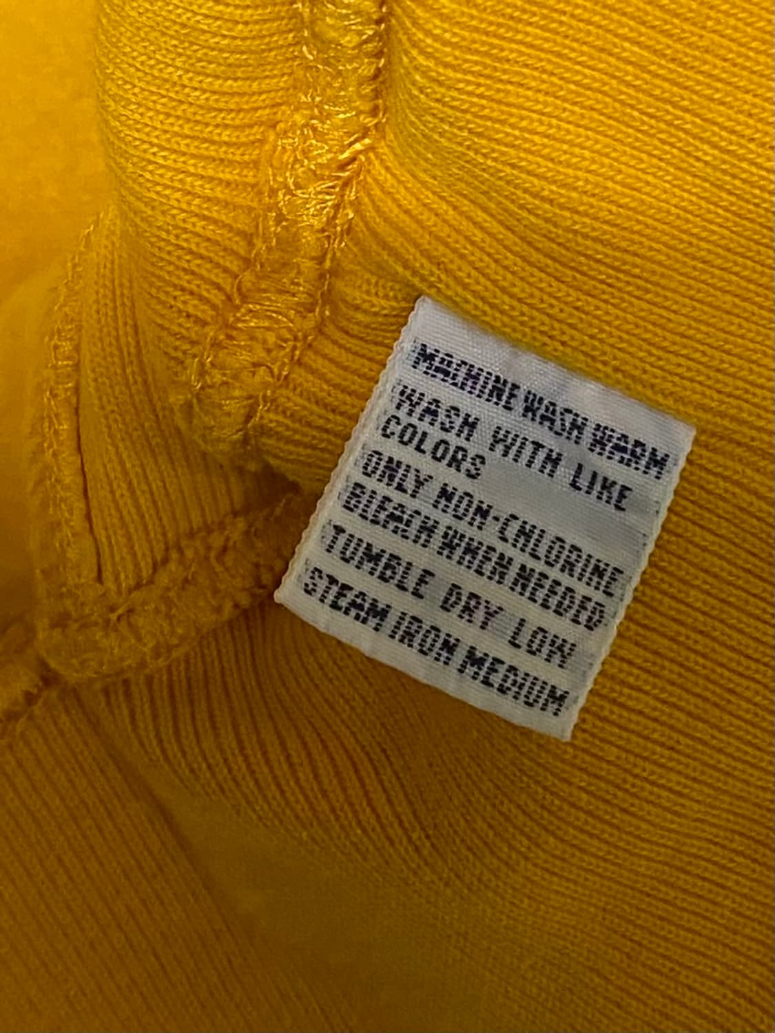 폴로 옐로우 맨투맨티셔츠 105 상품이미지6