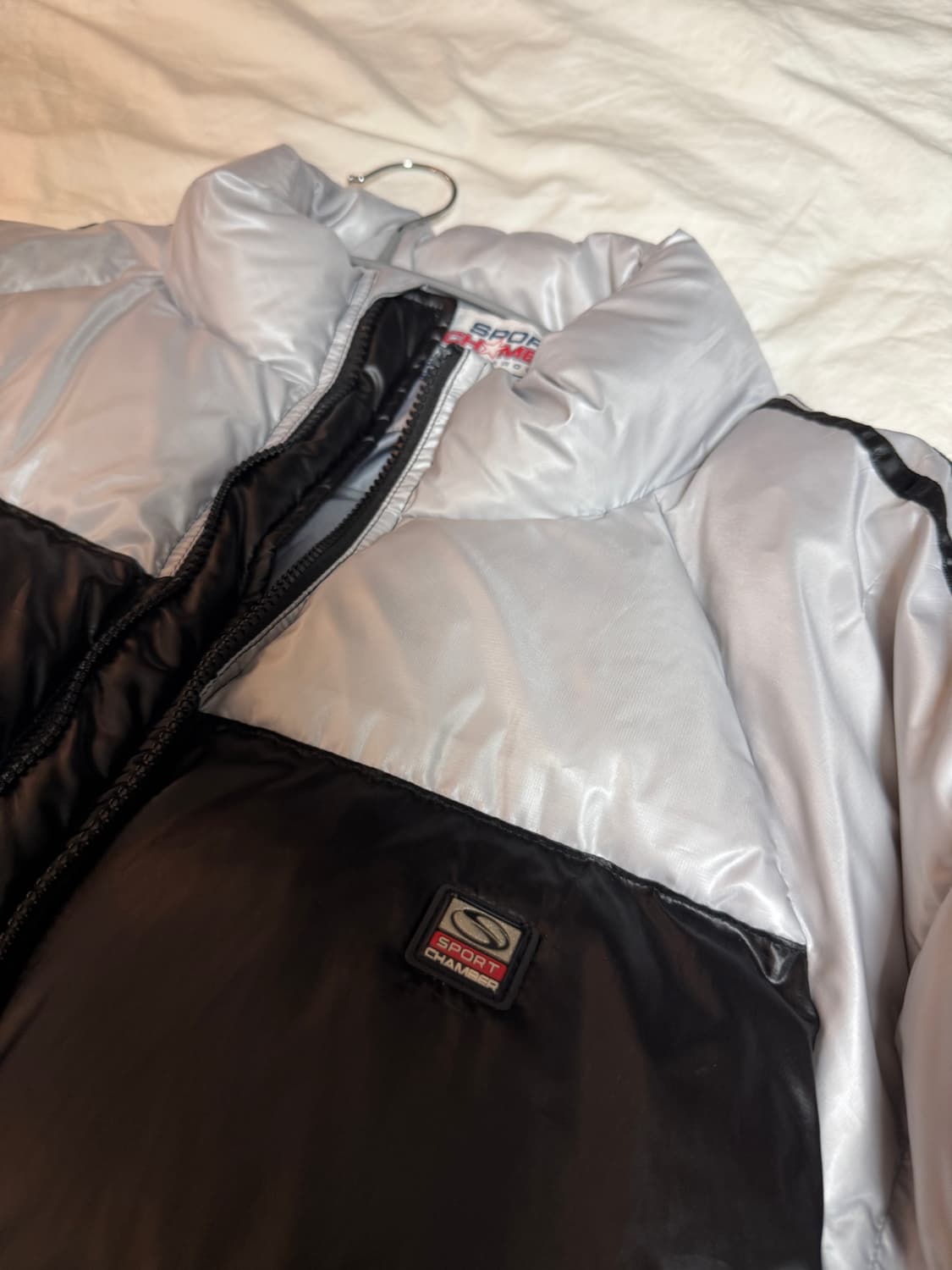 스포츠챔버 SC 트랙 덕 다운 자켓 블랙 상품이미지2