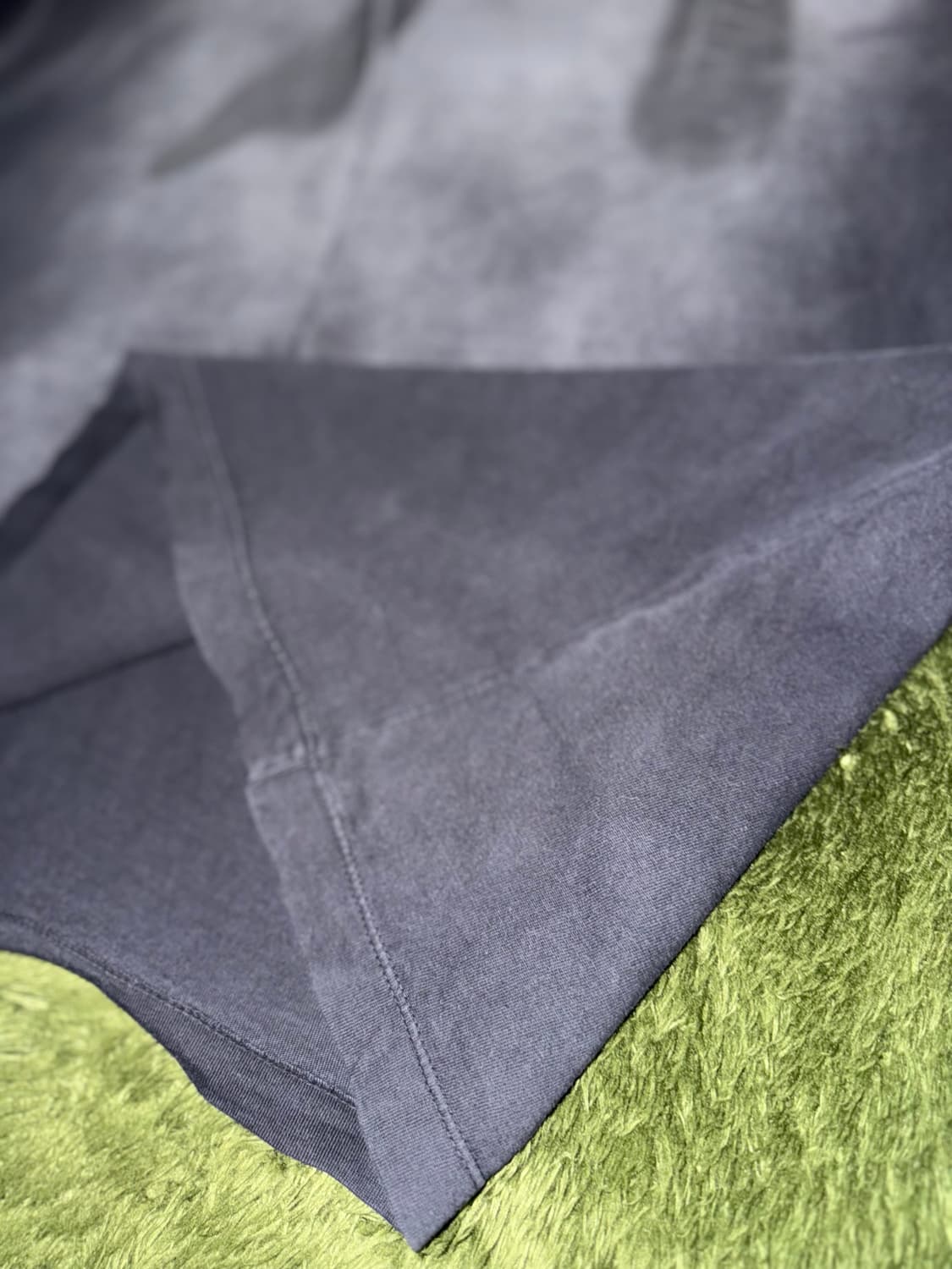 [XL] 코스트 퍼 킬로 더티 워싱 블리치드 스테어 롱슬리브 블랙 상품이미지6