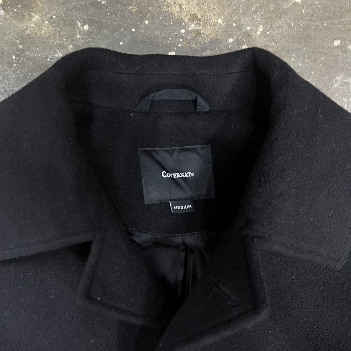 M) 커버낫 울 캐시미어 발마칸 코트 상품이미지3