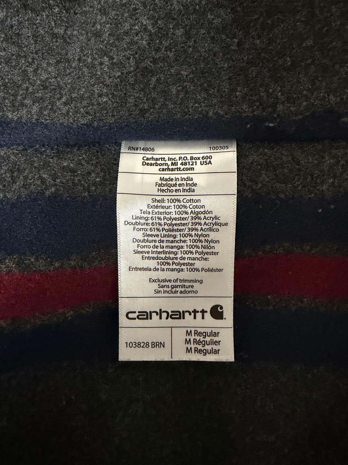 칼하트 US 디트로이트 21 FW 상품이미지6