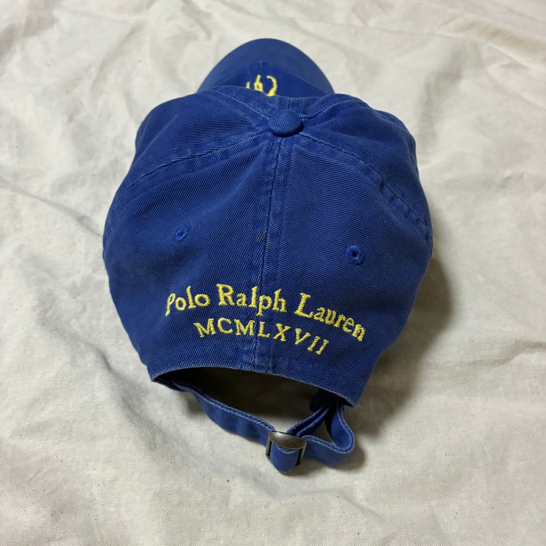 폴로 빅포니 3 볼캡 블루 상품이미지3