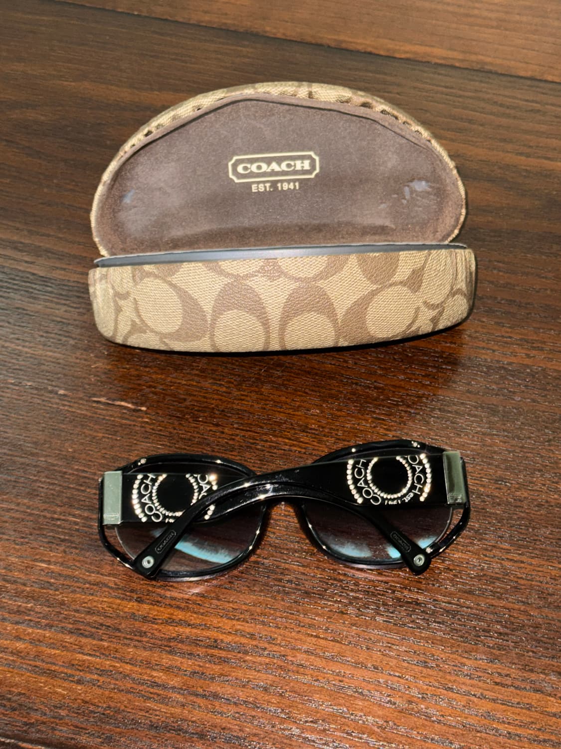 코치 y2k 빈티지 선글라스 S572AFK 상품이미지3