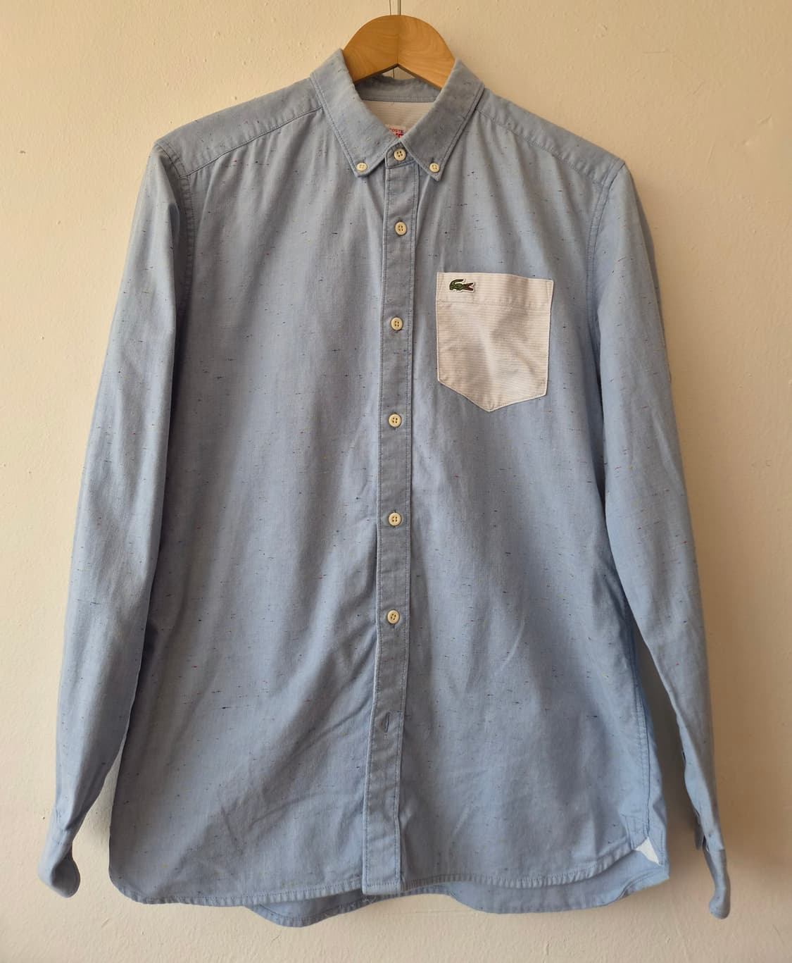 라코스테 남성 버튼다운솔리드셔츠
 상품이미지1