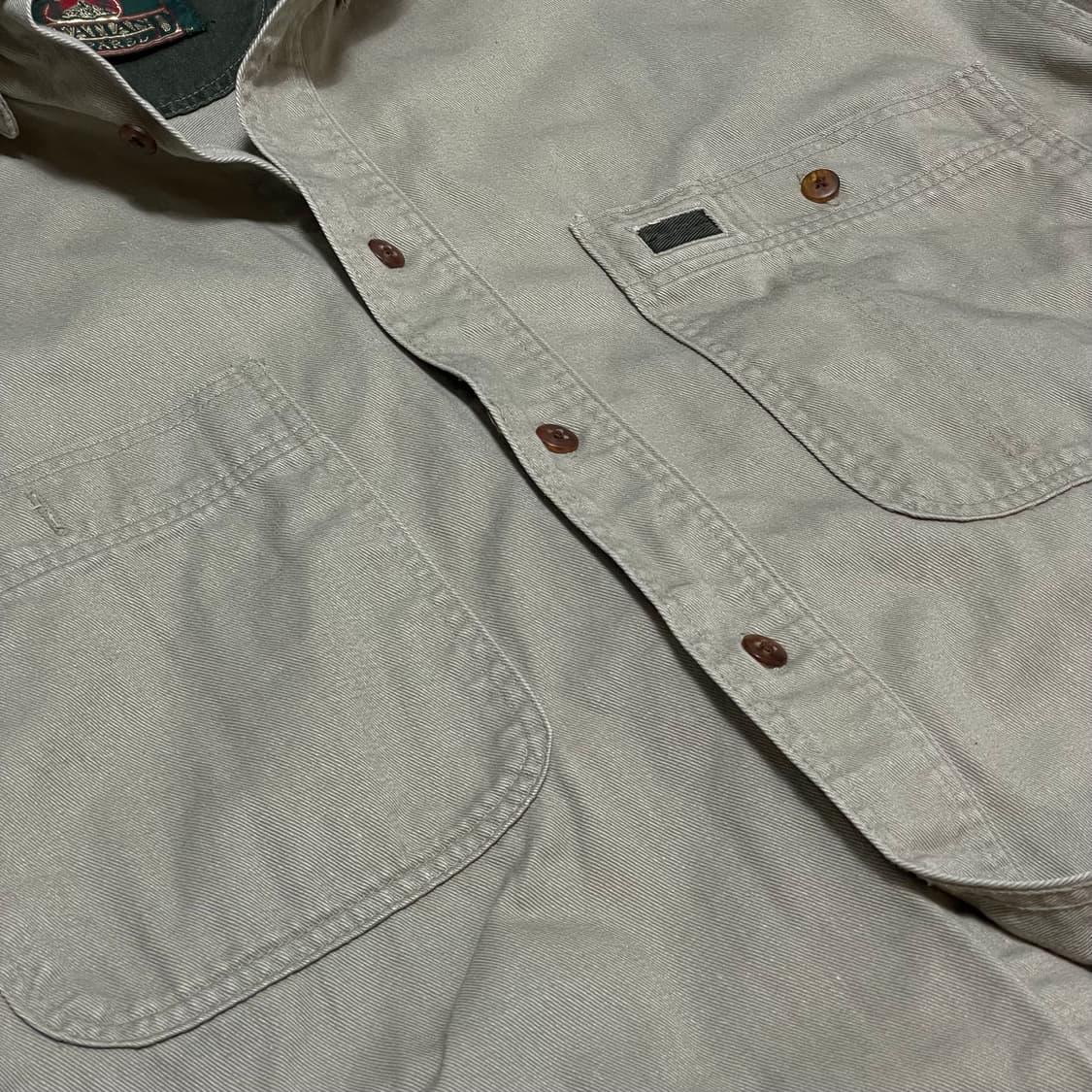 [M] 그레이트랜드 빈티지 투포켓 코튼셔츠 상품이미지3