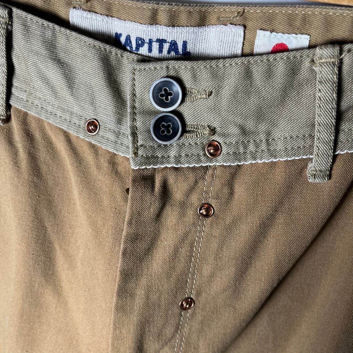 [Kapital] 캐피탈 카메라 밀리터리 포켓 팬츠 상품이미지4