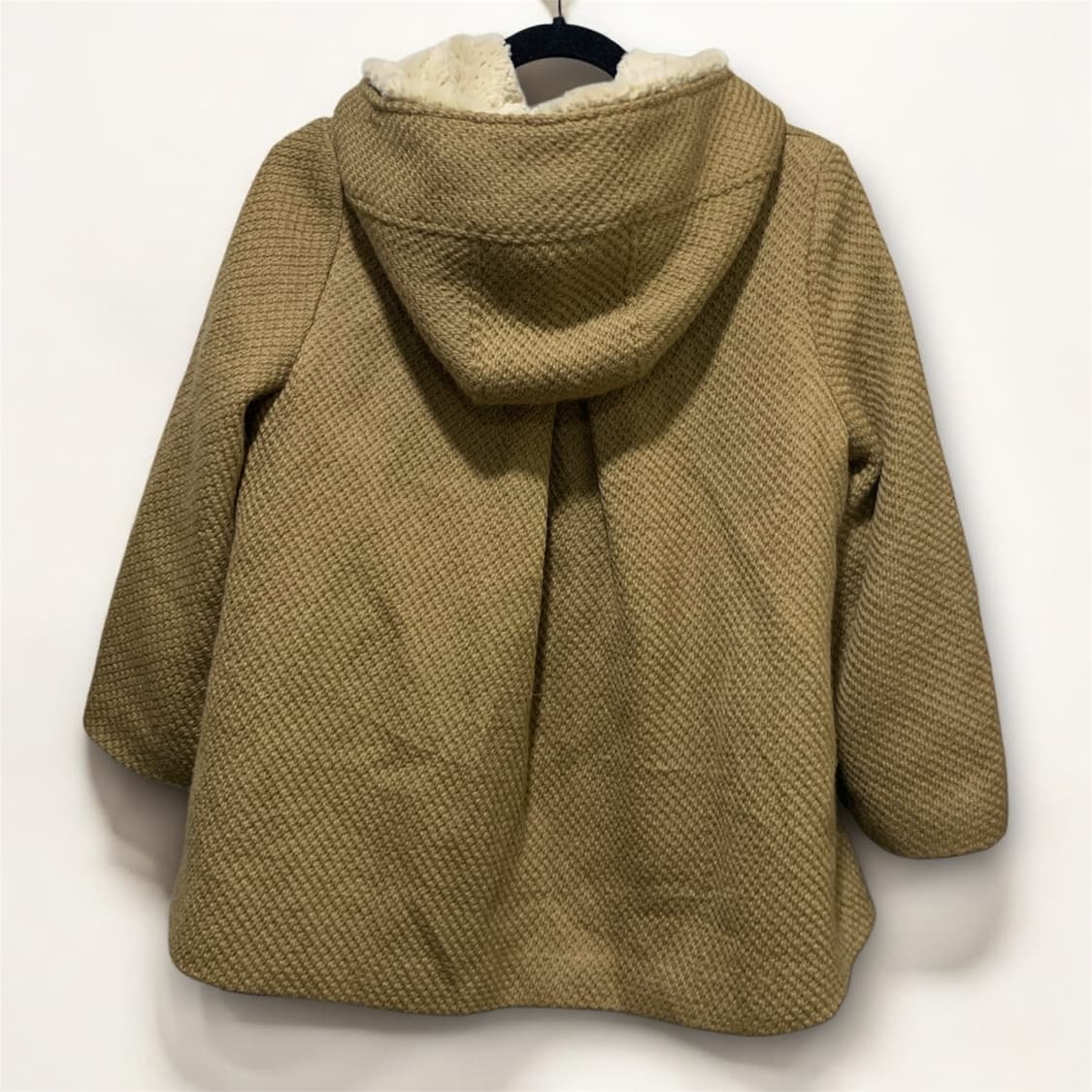 일본 로리스팜 퍼 트리밍 숏 코트 갸루 하구미 상품이미지3