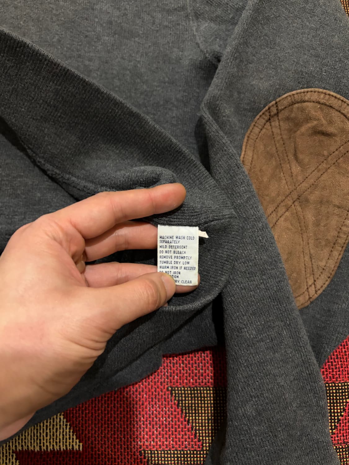 XL) 폴로 랄프로렌 엘보 패치 후드티 상품이미지6