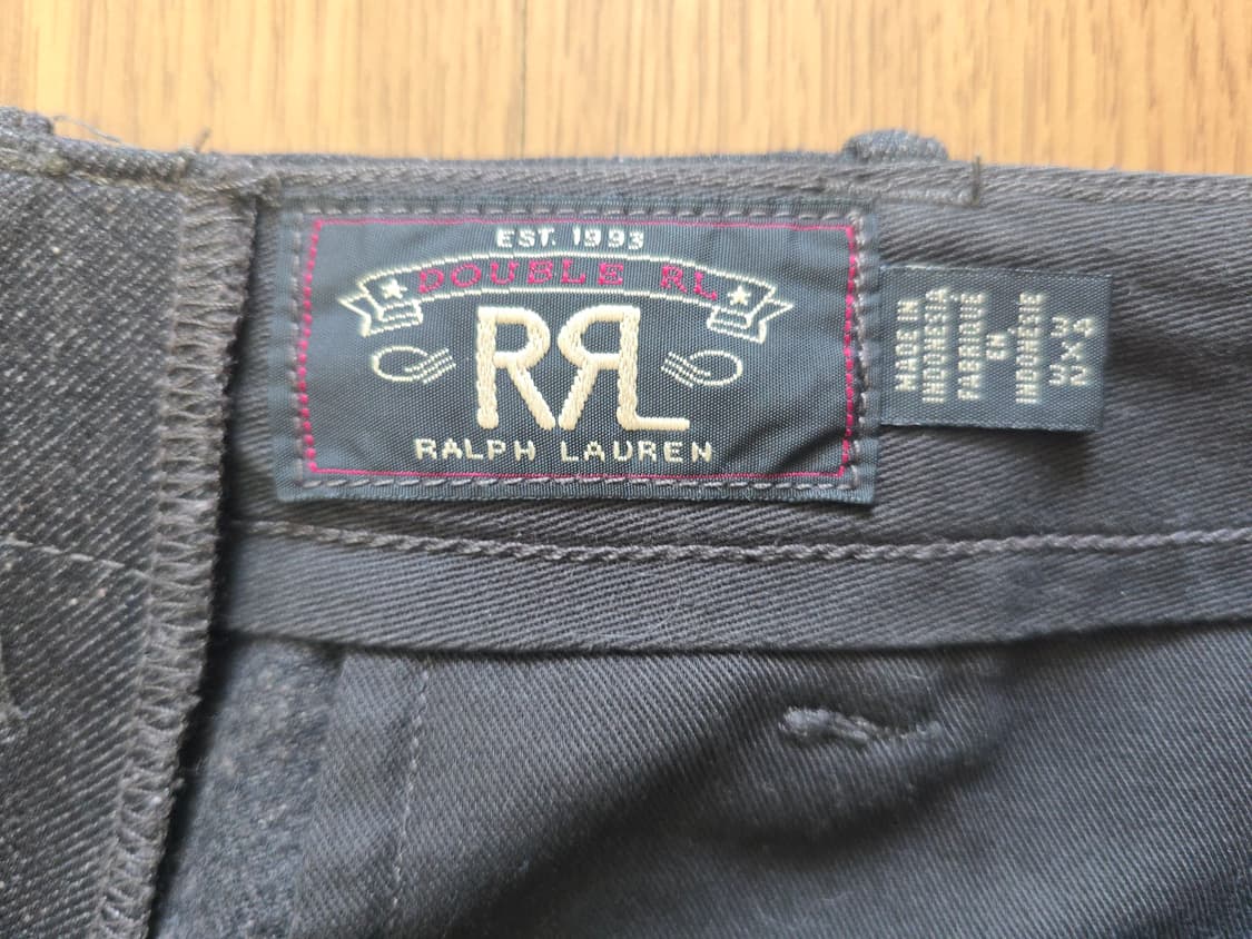 ​[RRL] 인디고 블랙 워크 데님 팬츠 (34x32 ) 상품이미지5