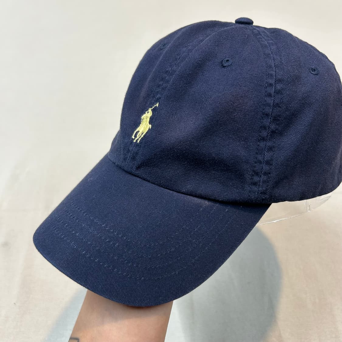 폴로 랄프로렌 네이비 볼캡 모자 신형 큐알탭 상품이미지2