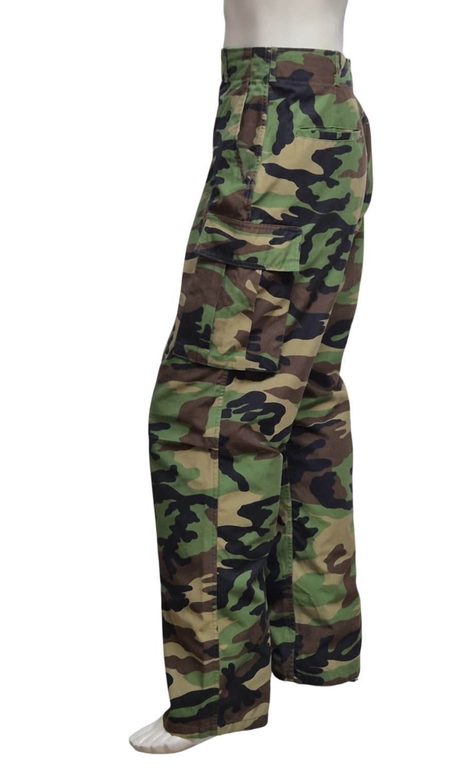 국군 구형 후기형 얼룩무늬 동계 전투복 바지 팬츠 하의 (XL) 상품이미지2