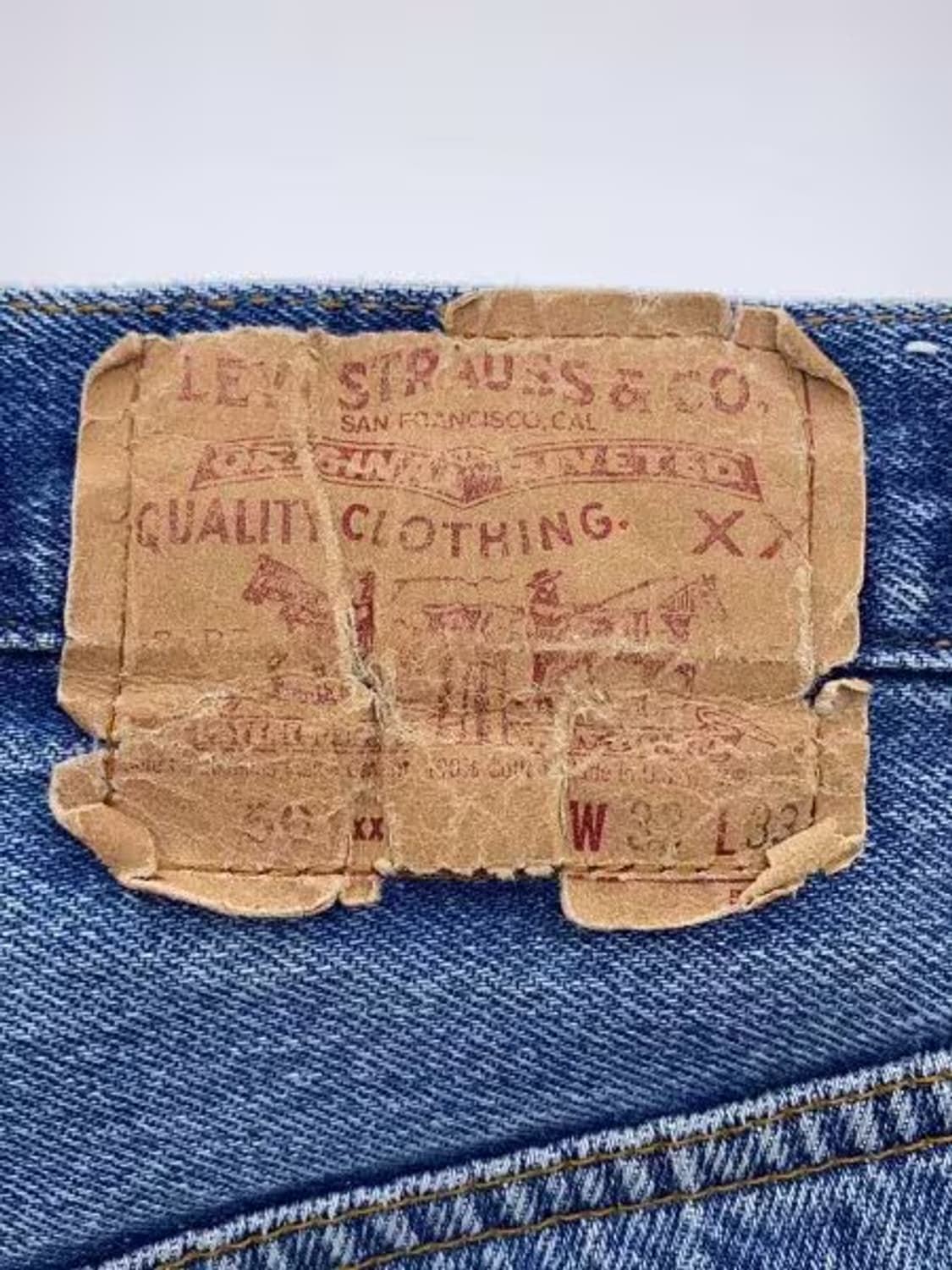 [W33 L33] 리바이스 501xx 스트레이트 팬츠 상품이미지4