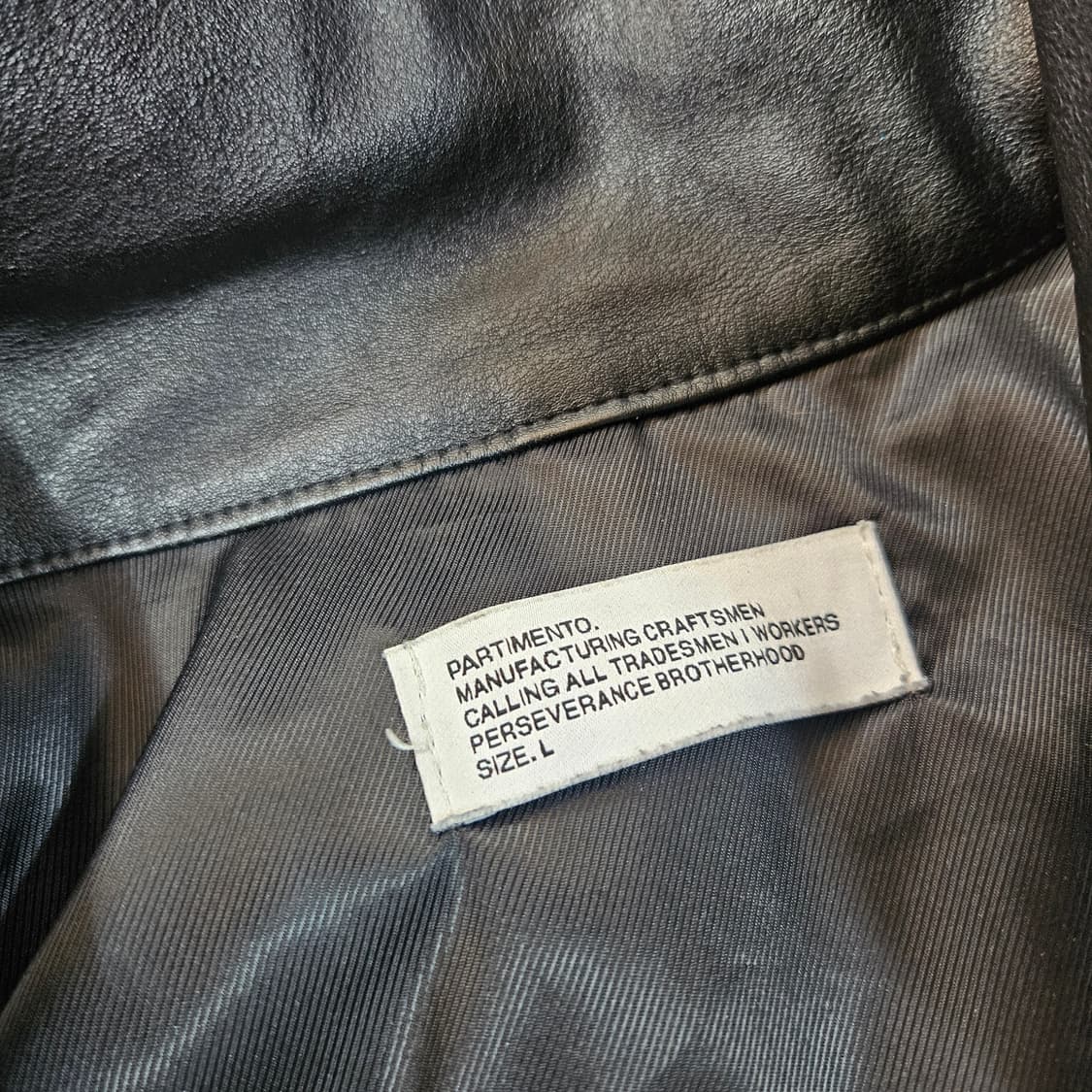 파르티멘토 비건 레더 필드 자켓 L size 상품이미지9