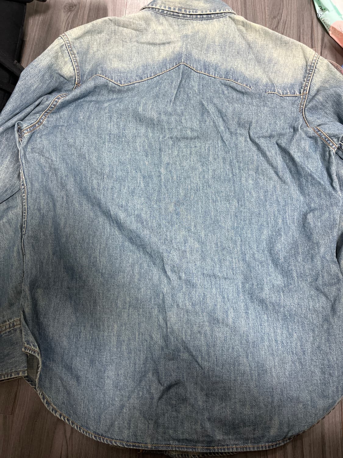 Levis western denim shirts 상품이미지4
