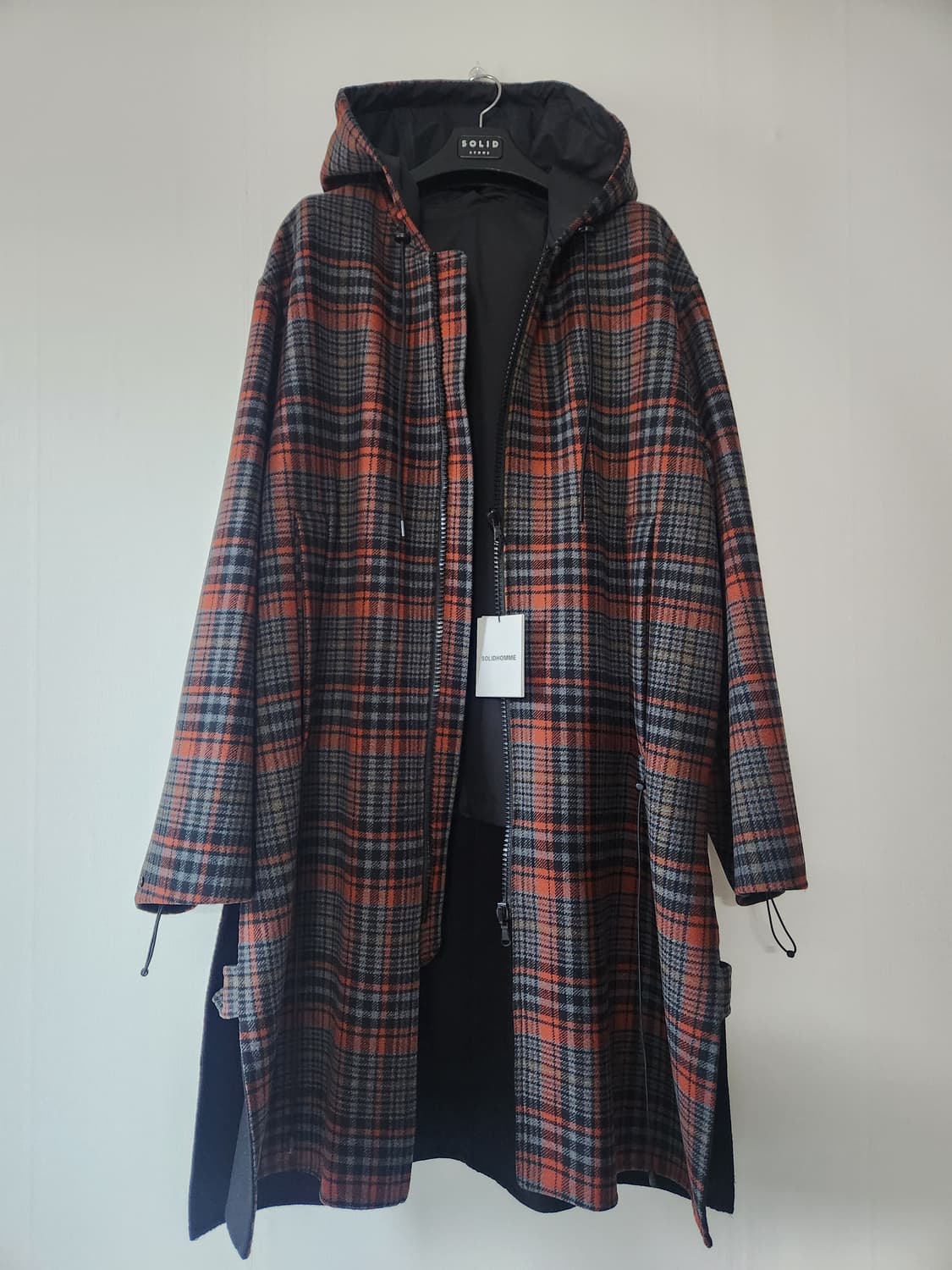 새상품 SOLID HOMME 솔리드옴므 솔옴 컬렉션 158만원 코트 50 상품이미지1