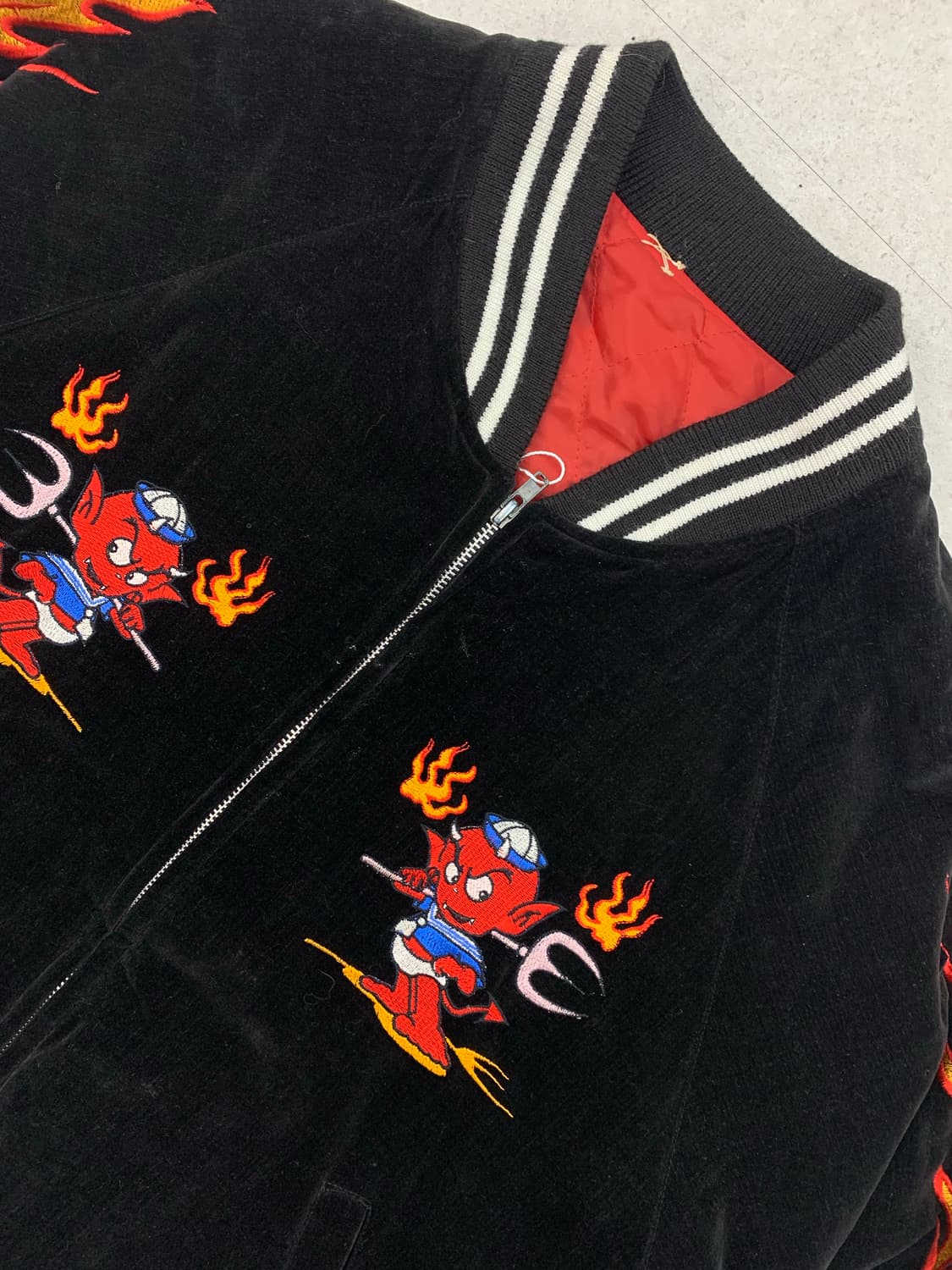 90s 그레이트 핫데빌 스카잔 자켓 상품이미지2