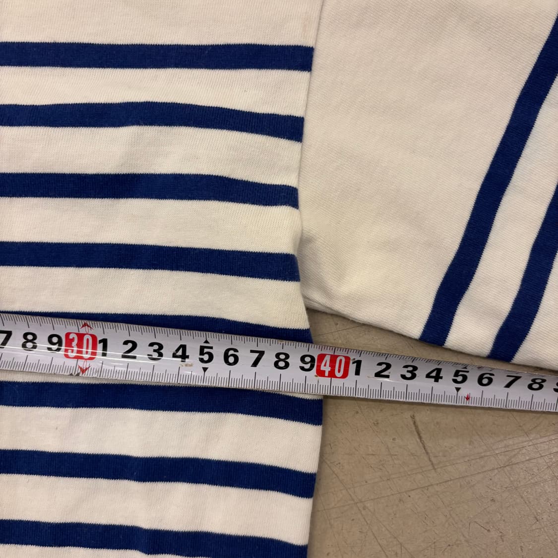 세인트제임스 마린 패치 스트라이프 롱슬리브 상품이미지6