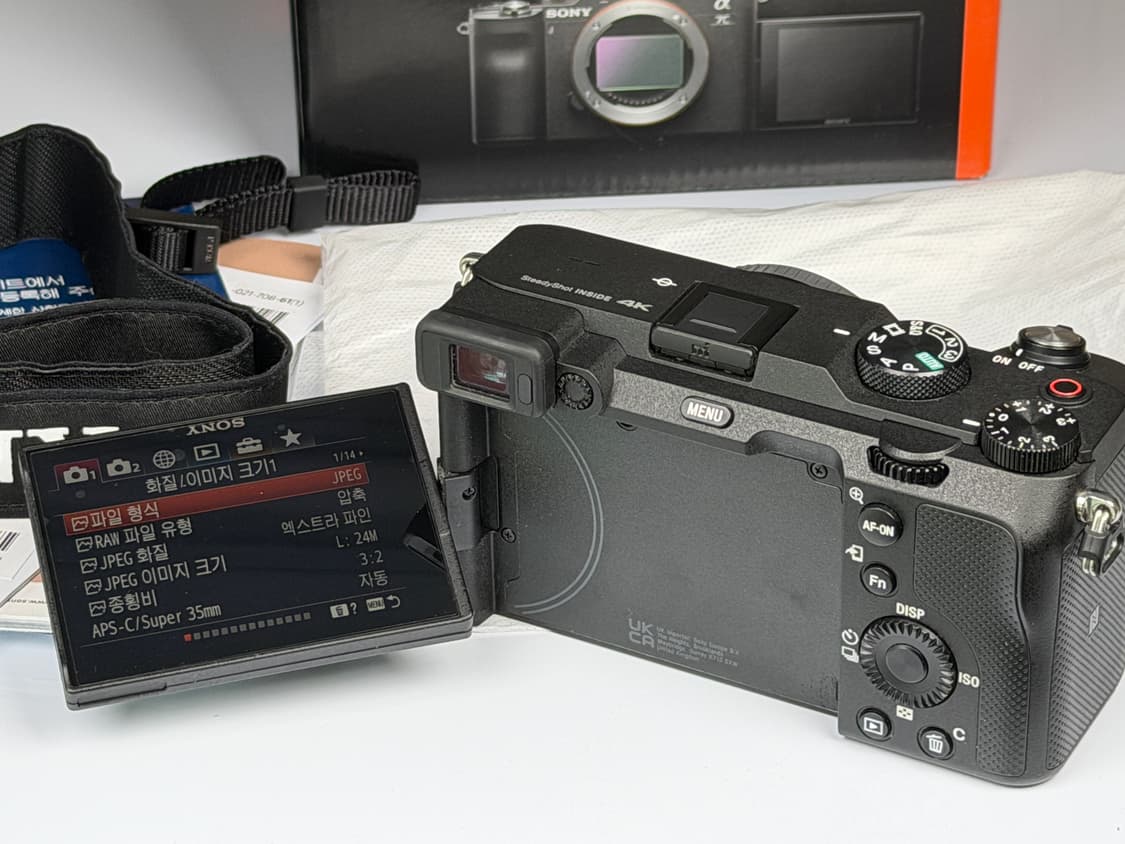 소니 A7C 블랙 미러리스 풀프레임 카메라 바디 상품이미지6