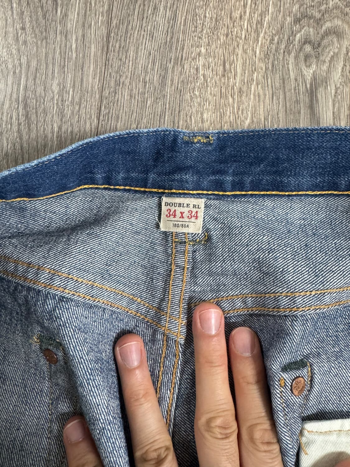 34/34 더블알엘 빈티지5포켓 그랜드폴스 데님 상품이미지3