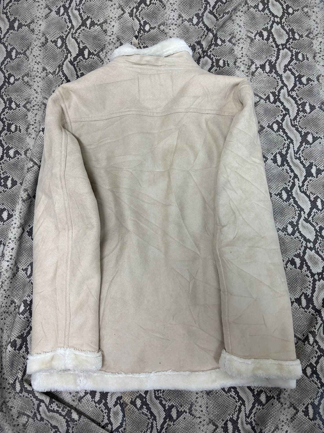 [ROUSHATTE]VKEI White Fur Trimming NeckB 상품이미지10