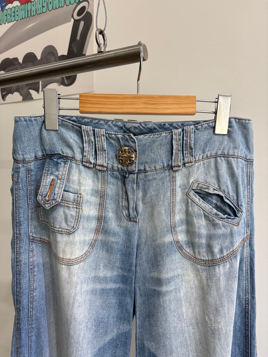 ANNARITAN (Made in Italy) 데님팬츠 상품이미지2