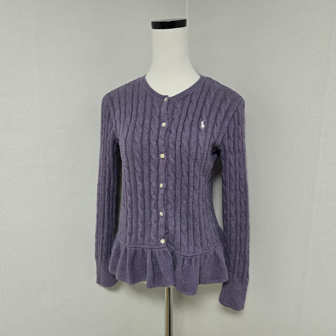 폴로랄프로렌 퍼플 가디건 / 여성 가디건/ 여자 가디건  상품이미지8