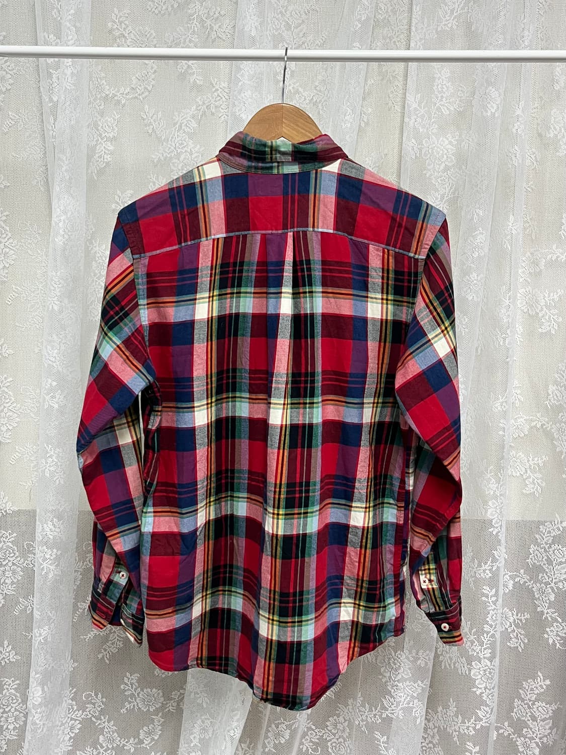 XL) 18-19Y 폴로 랄프로렌 키즈 체크 셔츠 상품이미지2