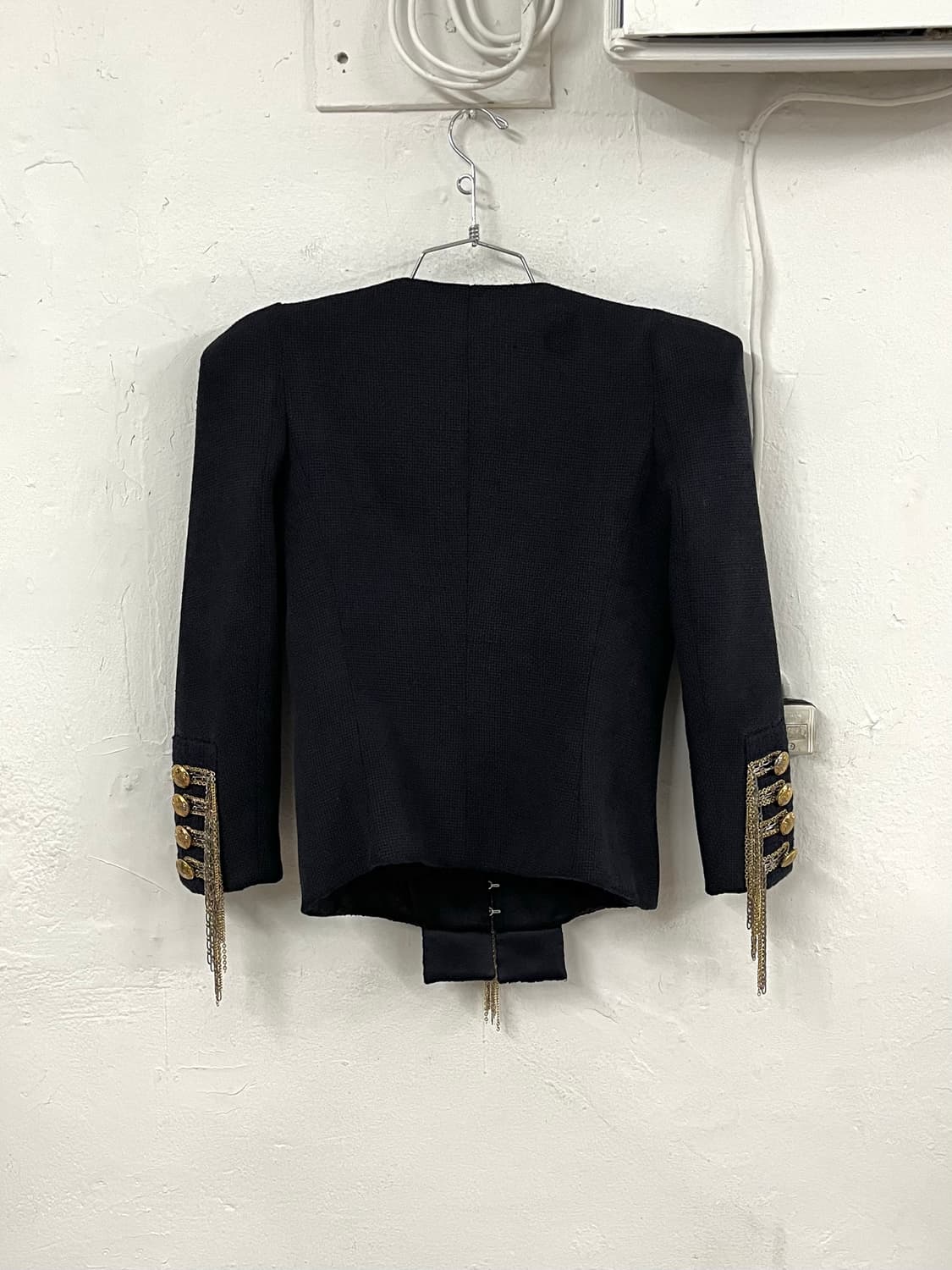 발망 2010FW 데카르넹 런웨이 나폴레옹 실크 트위드 자켓 상품이미지9