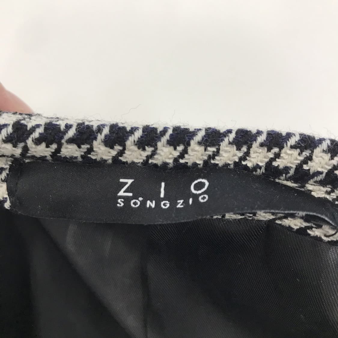 지오송지오 하운드투스 체크 모직자켓 [남성105] 상품이미지6