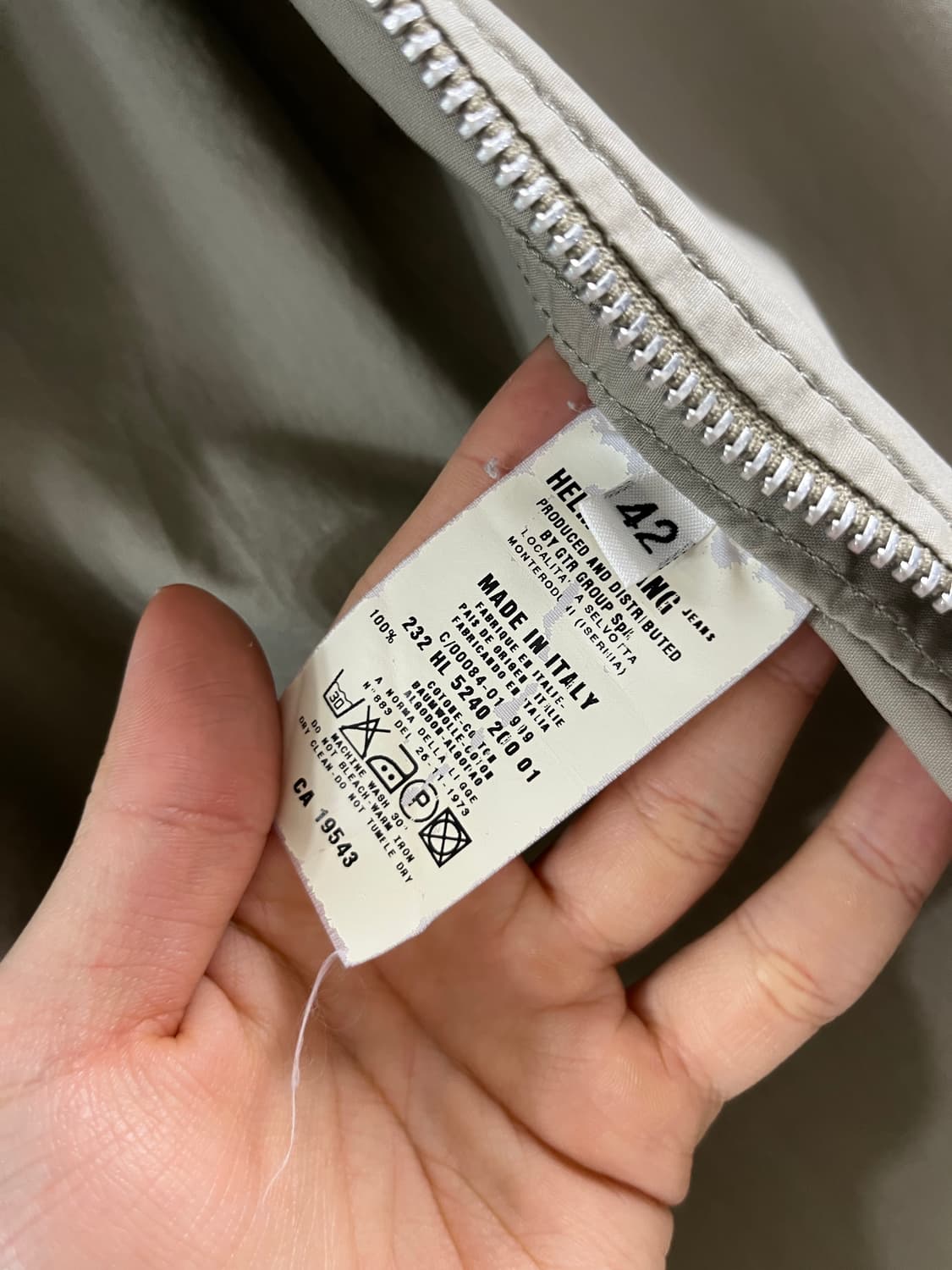 헬무트랭 99ss 밀리터리 윈드브레이커 파카 상품이미지9