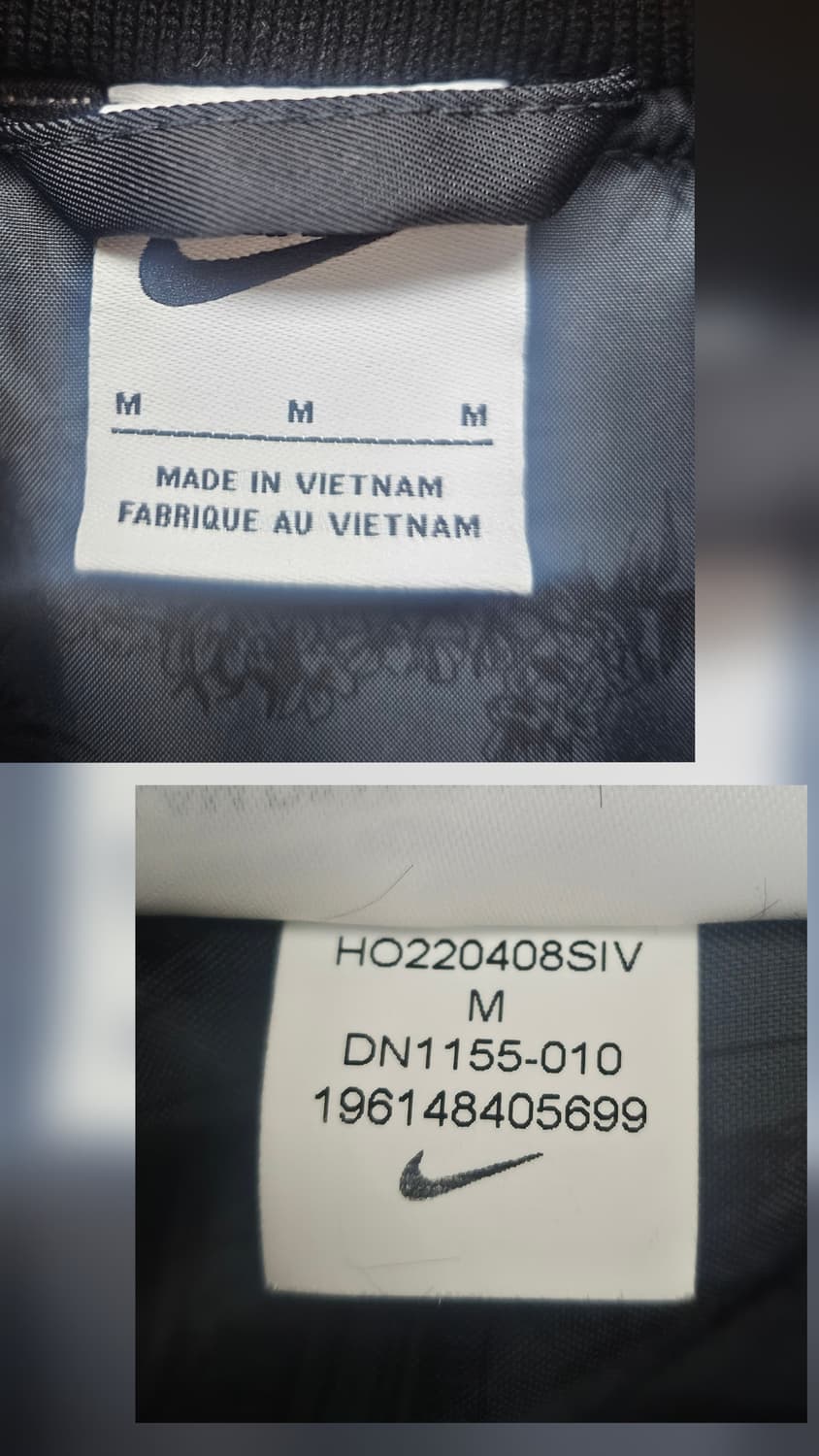 나이키 펑크 항공패딩점퍼 100 봄버자켓 FFF 블루종 XD41 상품이미지6