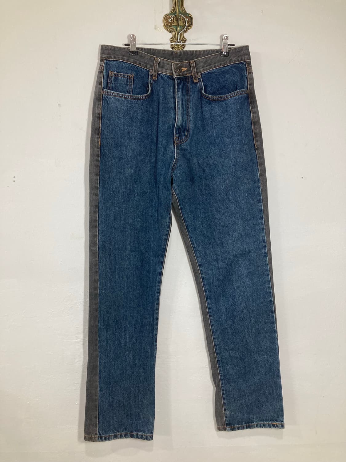 Two-Tone Denim Pants 상품이미지1