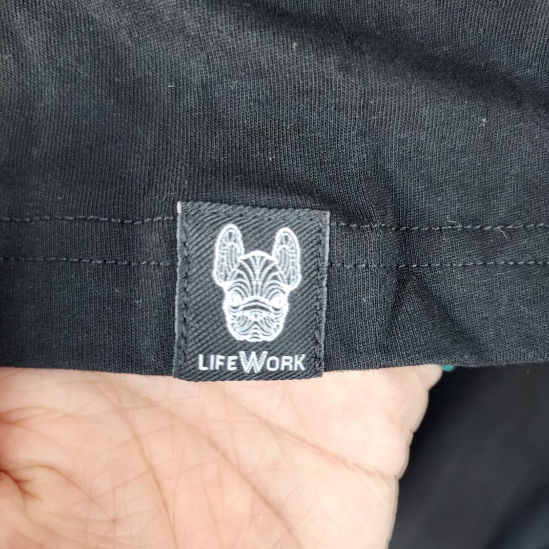 라이프워크 블랙 롱 원피스 상품이미지4