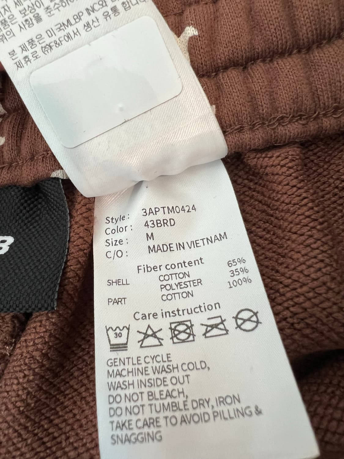 MLB 틀래식 모노그램 전판 패턴 조기팬츠 상품이미지8