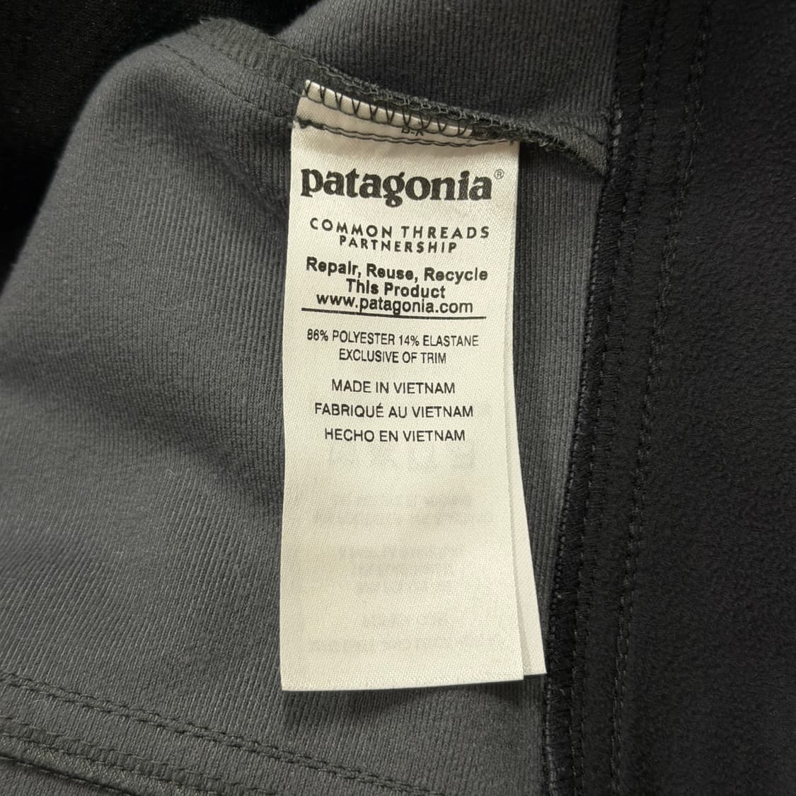 파타고니아 빈티지 사이드센드 자켓 블랙 M 상품이미지4
