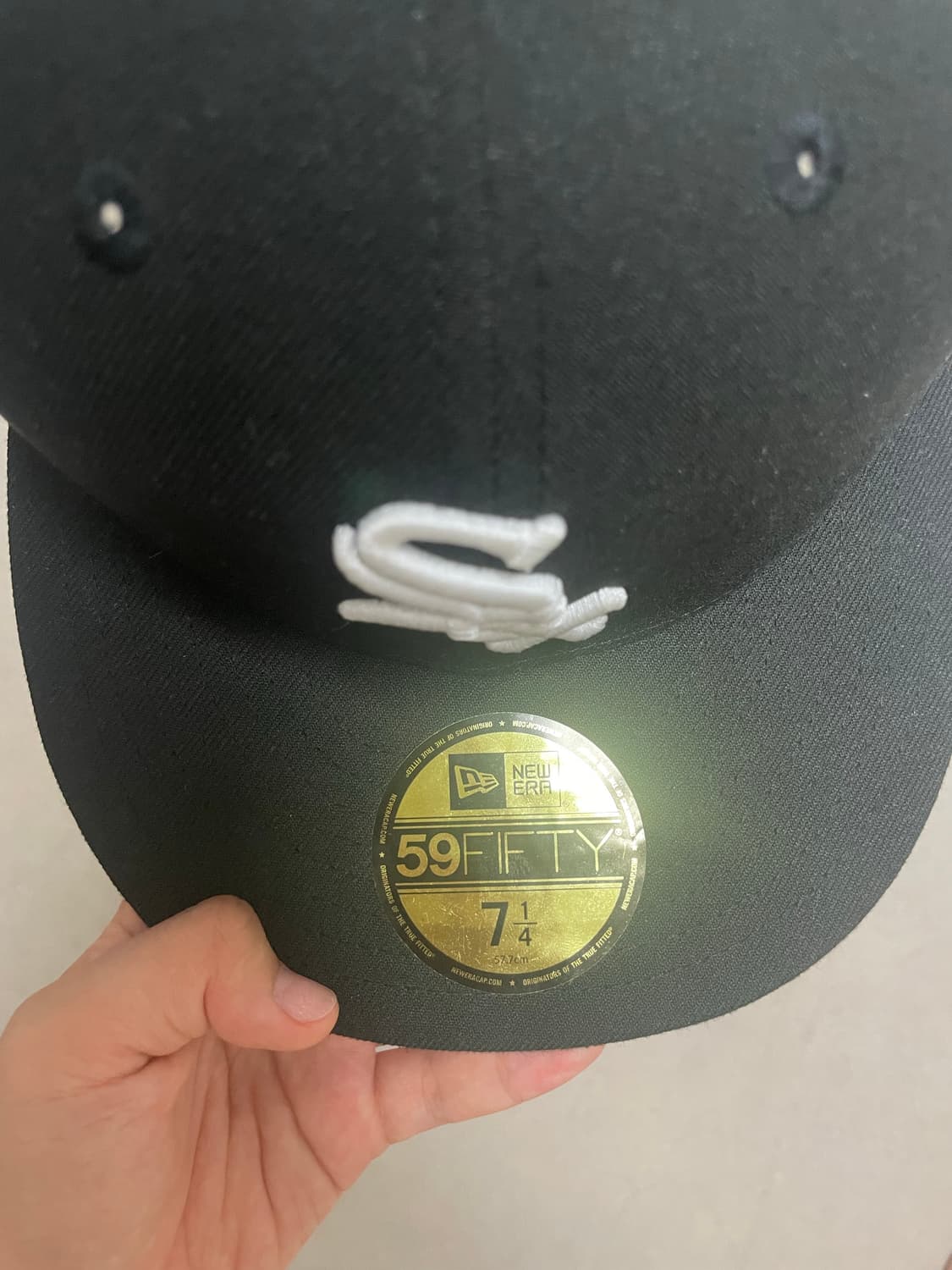 59FIFTY DAY MLB 시카고 화이트삭스 사 이즈캡 블랙 상품이미지5