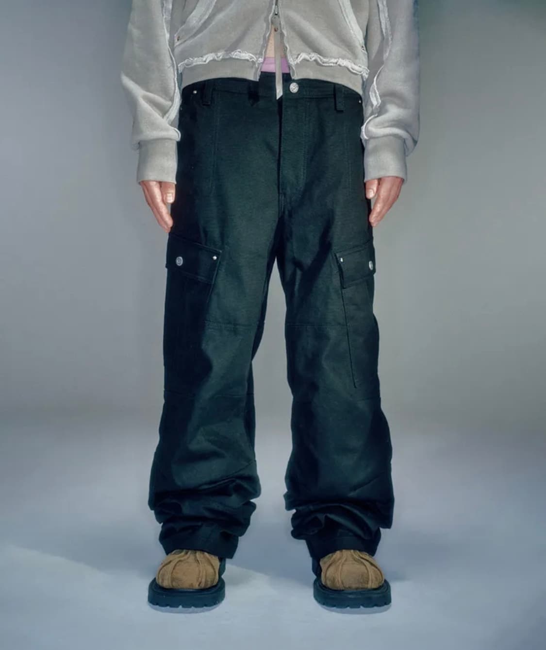 WAYEN MILITARY CARGO PANTS (BLACK) 상품이미지3